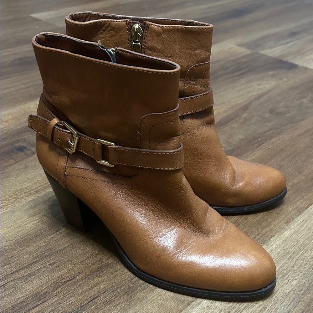 RLX Ralph Lauren Brown Leather Ankle Boots